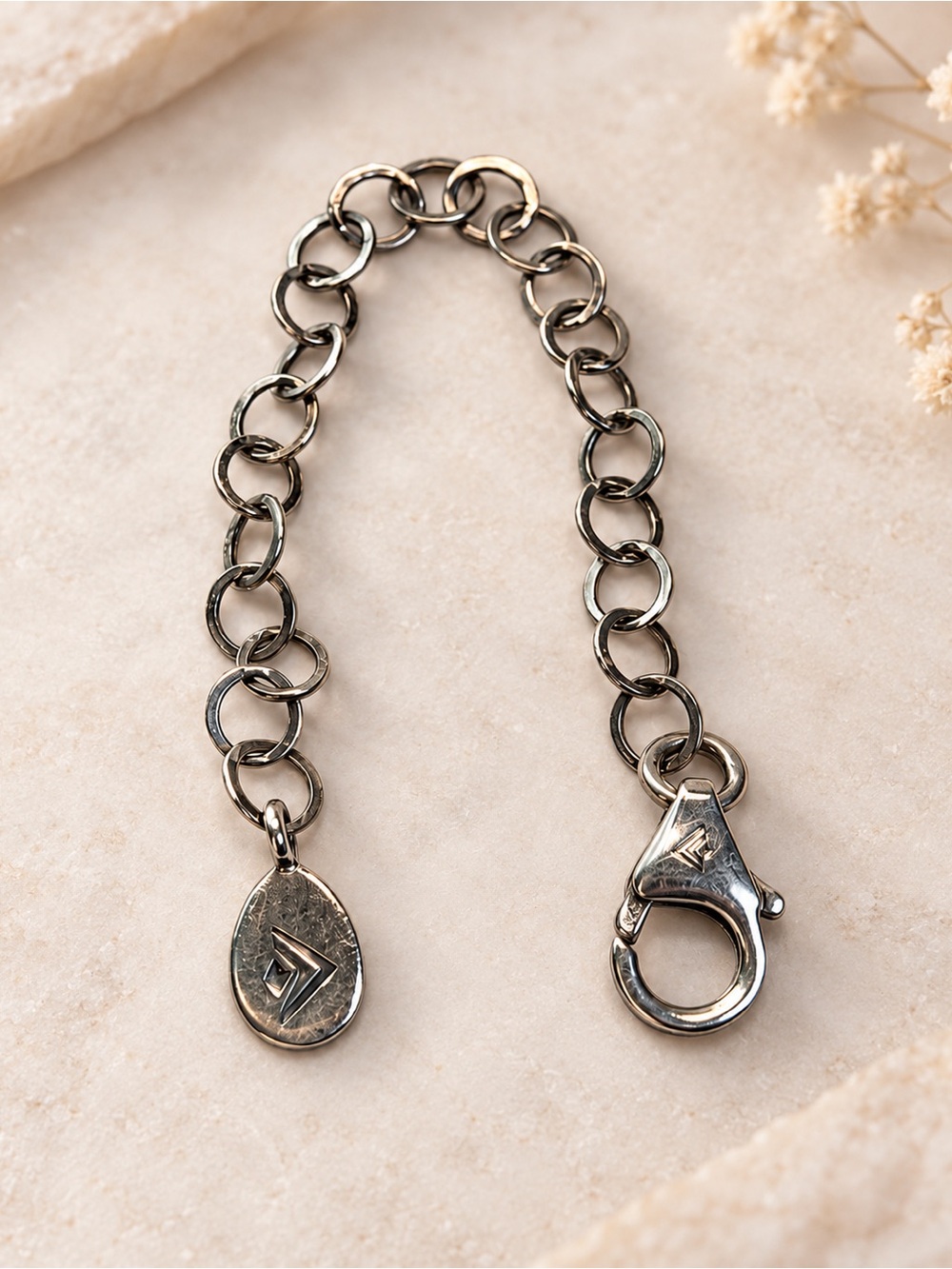 Silpada Vintage Sterling Silver 3” Necklace Extender